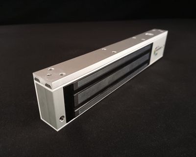 Ventouse 500 Kg - rupture 12 v à contre plaque + support Z renforce + Equerre L