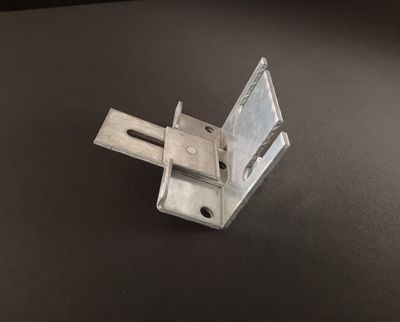 Equerre de porte + mentonnet coude