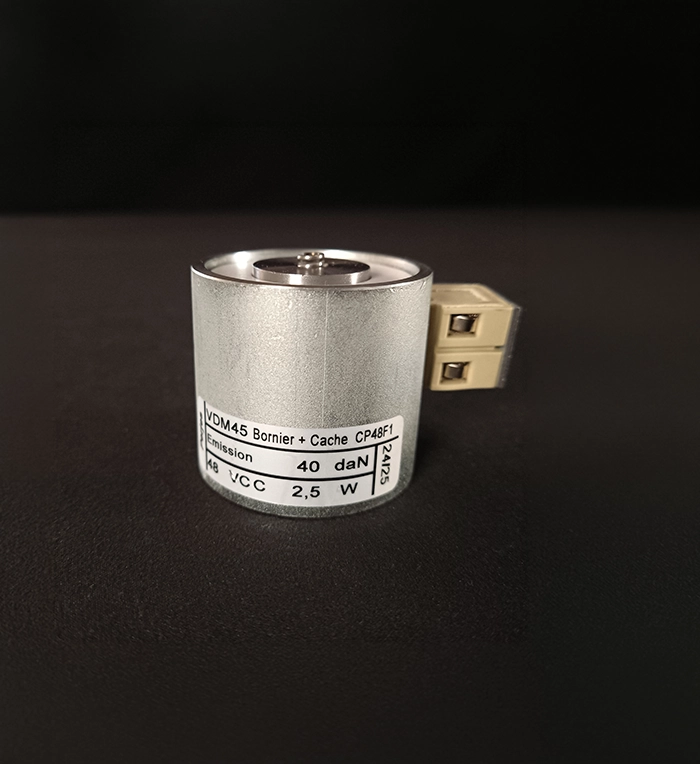 Ventouse Émission à bornier avec contre plaque oscillante 40 DaN