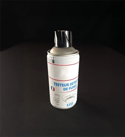 Aérosol pour tester les detecteurs