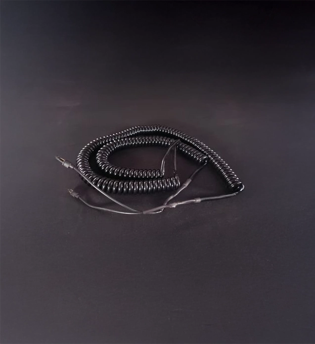 Cordon spiralé 5m et embouts de barre palpeuse