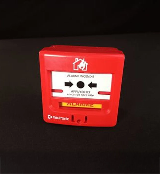 Déclencheur manuel à membrane déformable Rouge