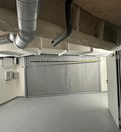 Rideau EI 60 textile monotoile