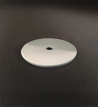 Rondelle acier galvanisé diamètre 90 mm, perçage 12mm