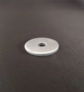 Rondelle acier galvanisé diamètre 50 mm, perçage 12mm