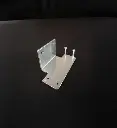 Support réversible pour portes battantes